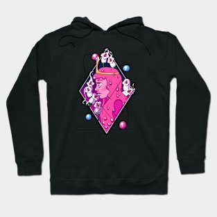 The Beauty of Science Princess Bubblegum Portrait Hoodie